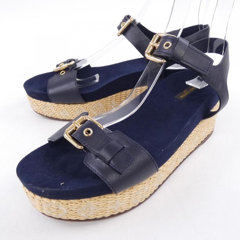 Louis Vuitton Sandals Navy 38