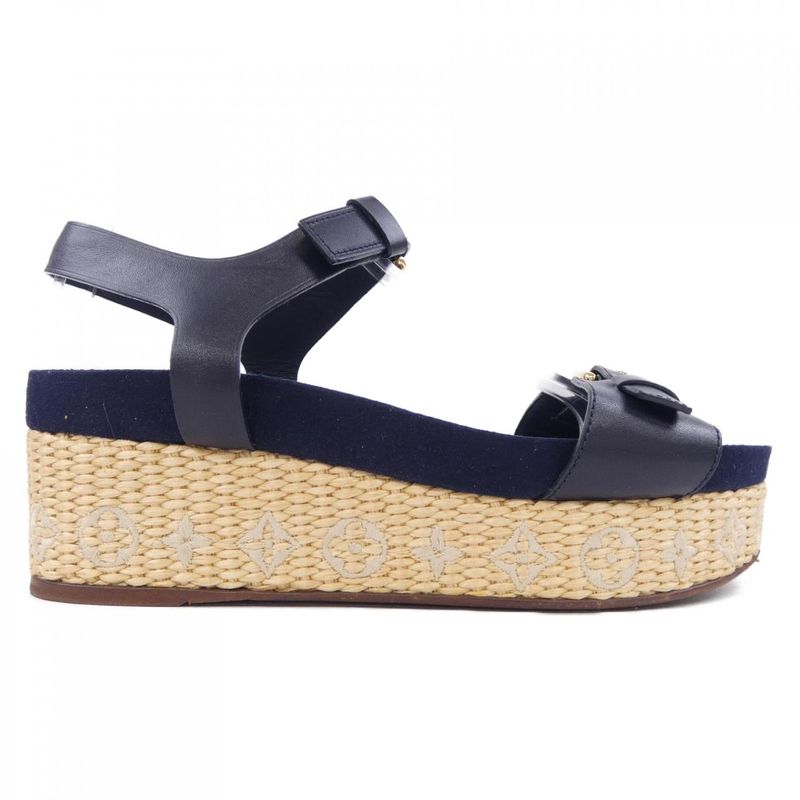 Louis Vuitton Sandals Navy 38