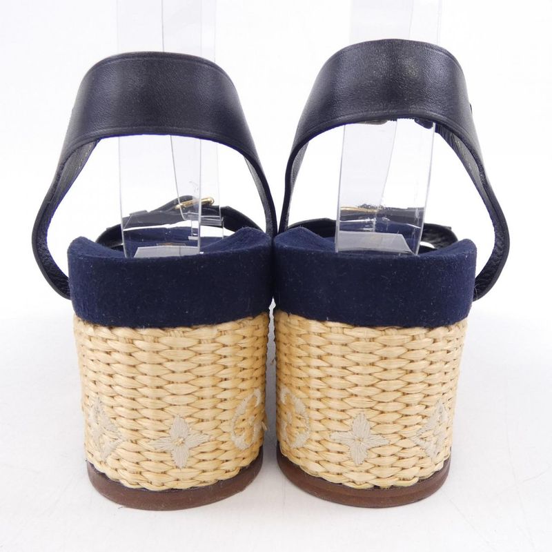 Louis Vuitton Sandals Navy 38