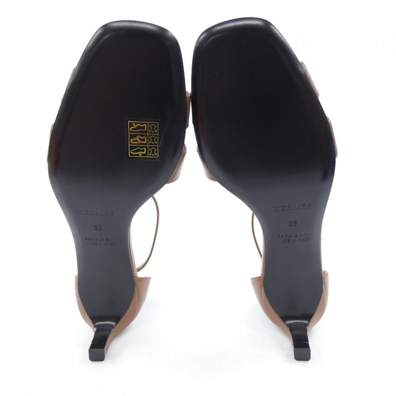 Hermes Joy Sandals Brown 36