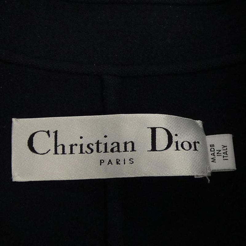 Dior Coat Cashmere Navy