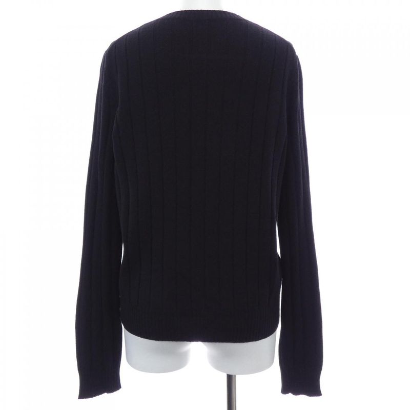 Prada Knit Top Cashmere Black