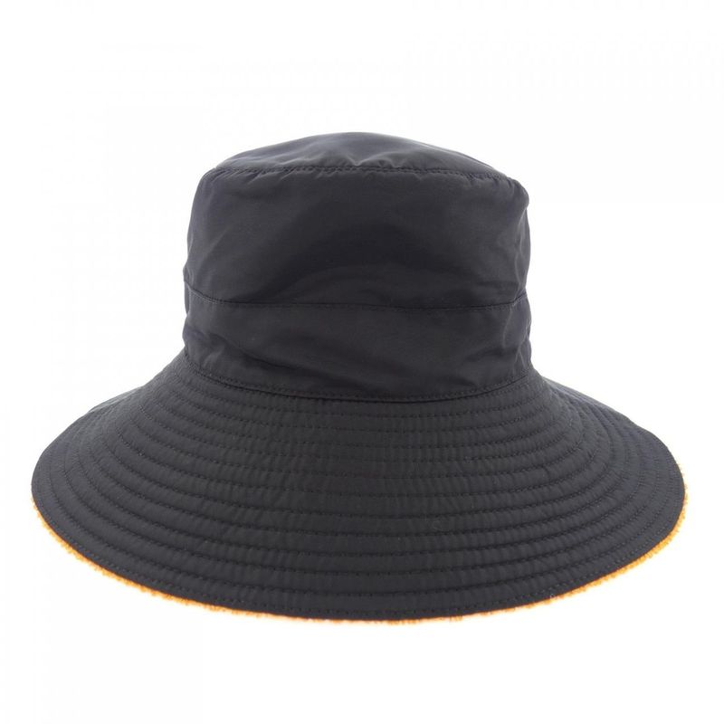 Hermes Hat Black 57 Orange