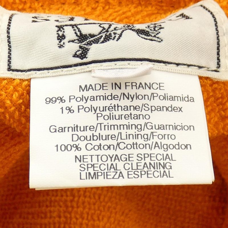 Hermes Hat Black 57 Orange