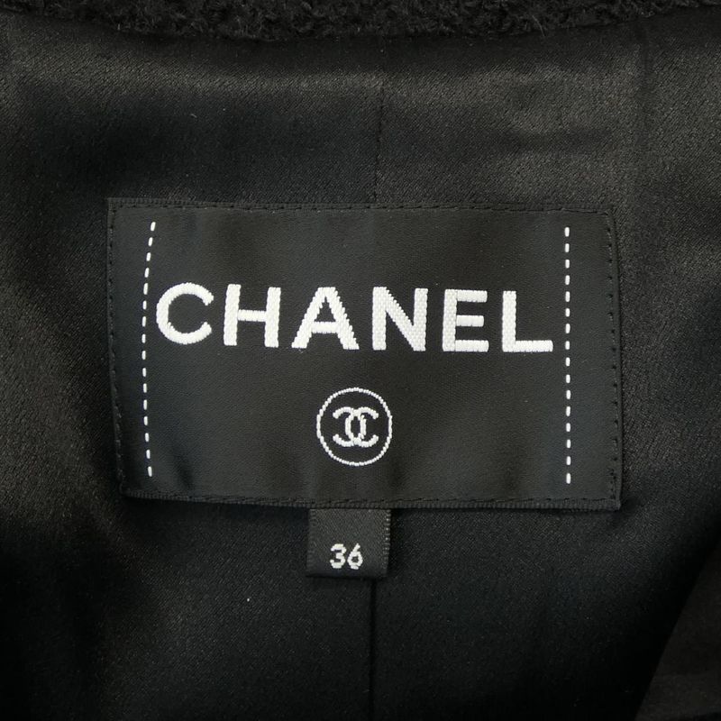 Chanel Coat Black 36