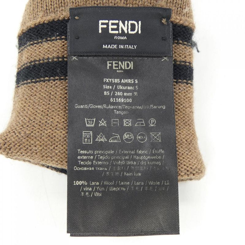 Fendi Glove Gloves Brown