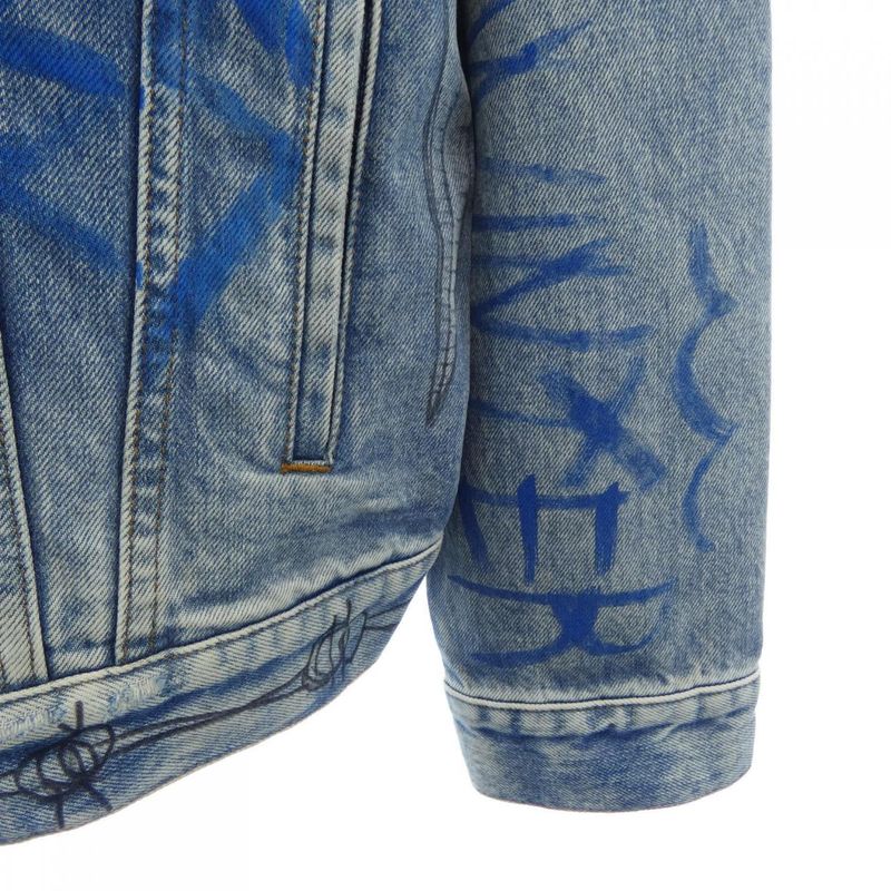 Balenciaga Denim Jacket Blue 36