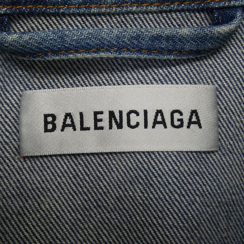 Balenciaga Denim Jacket Blue 36