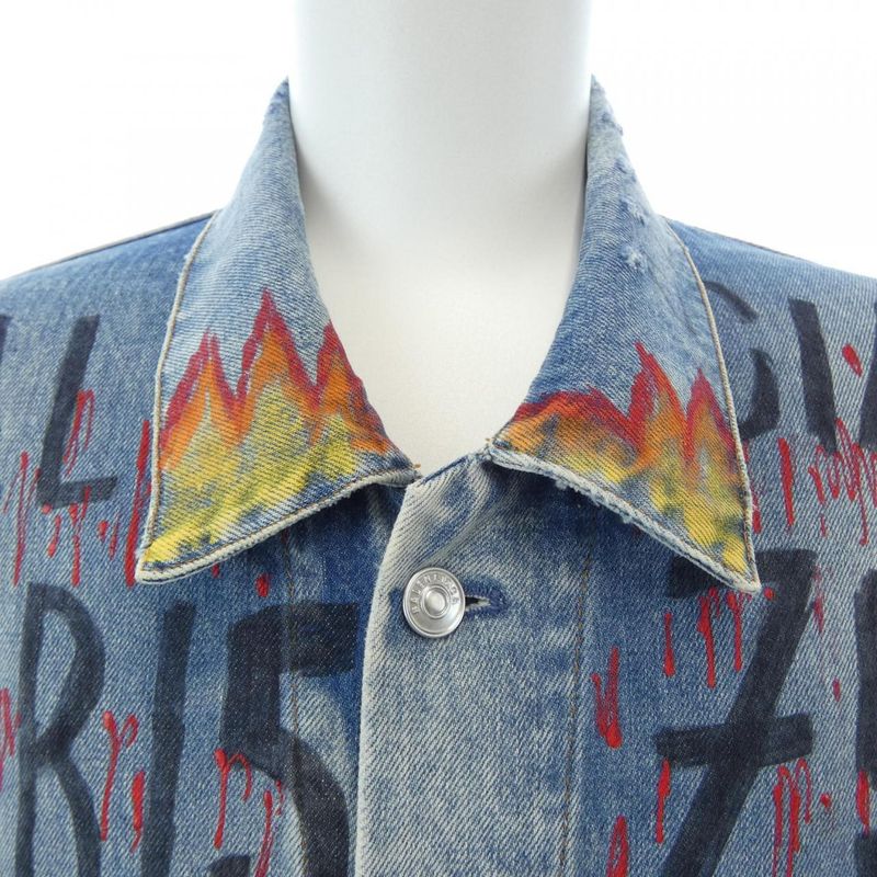 Balenciaga Denim Jacket Blue 36