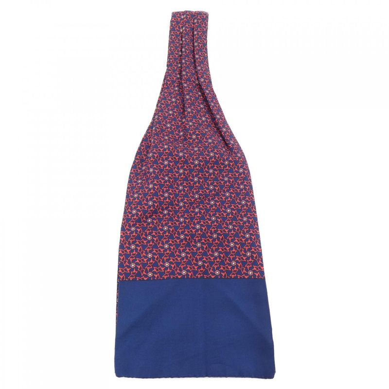 Hermes Necktie Red Navy