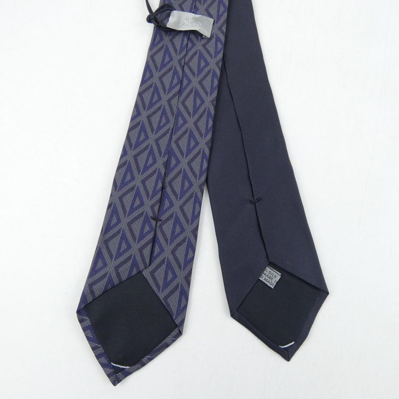 Dior Necktie Navy Gray