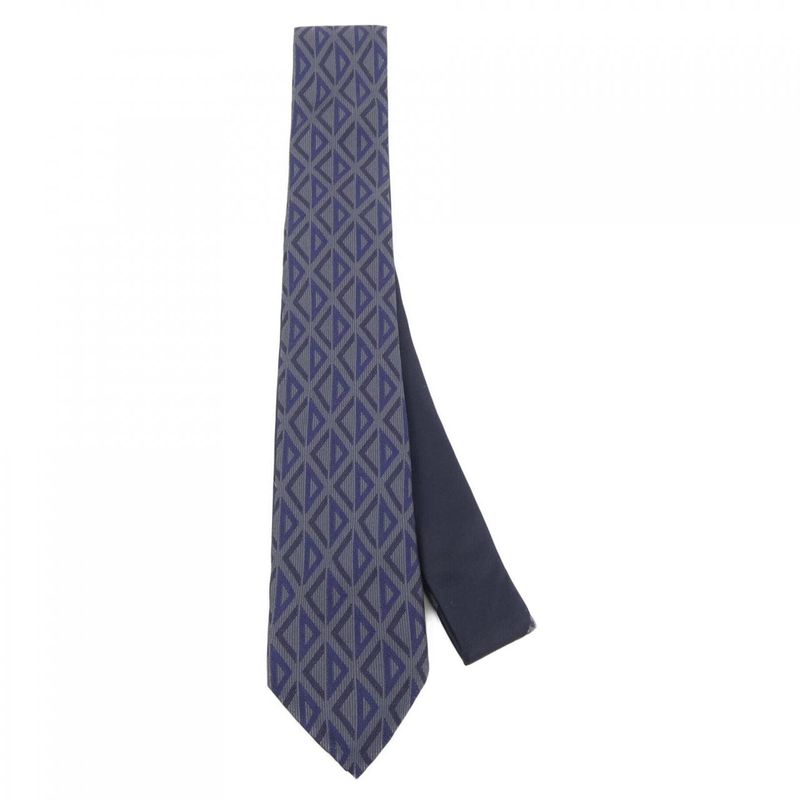 Dior Necktie Navy Gray
