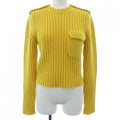 Prada Knit Top Cashmere Yellow