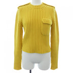 Prada Knit Top Cashmere Yellow