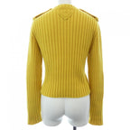 Prada Knit Top Cashmere Yellow