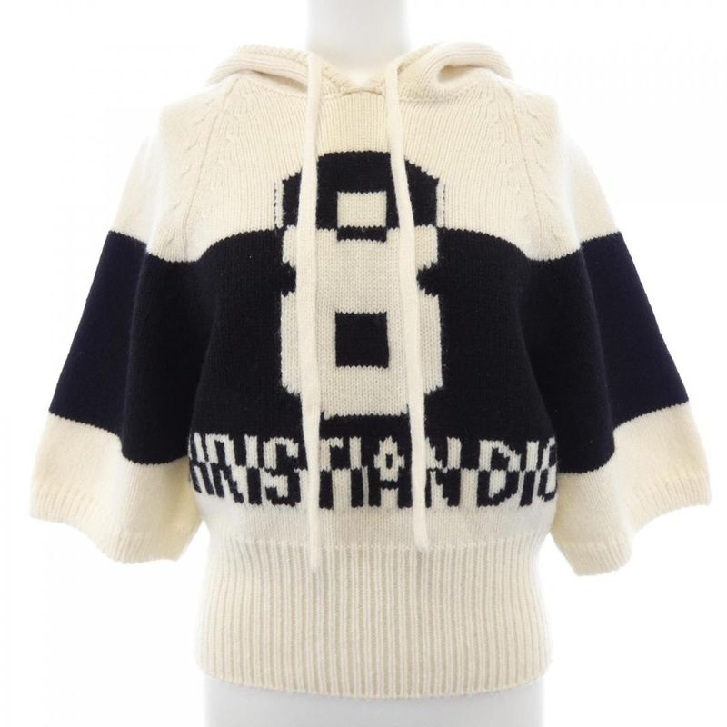 Dior Hoodie Cashmere White Translucency