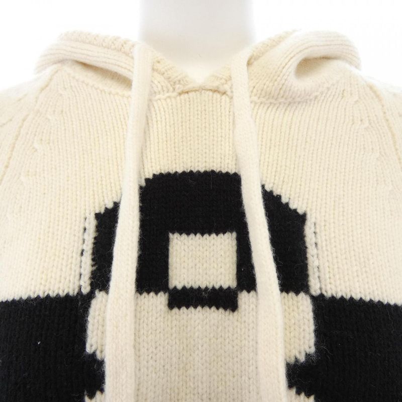 Dior Hoodie Cashmere White Translucency