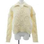 Celine Knit Top White XS Translucency