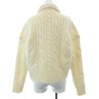 Celine Knit Top White XS Translucency