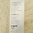 Celine Knit Top White XS Translucency