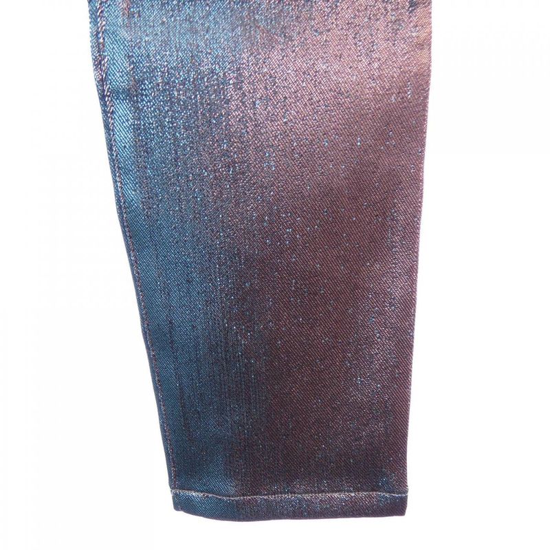 Chanel Pants Blue 38 Pink