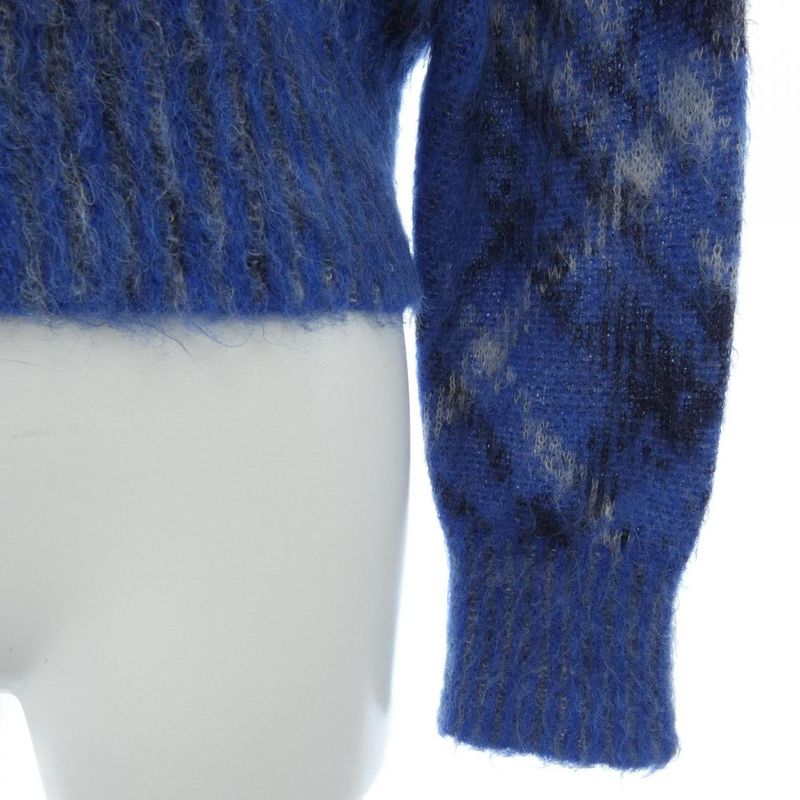 Dior Knit Top Black 38 Blue White