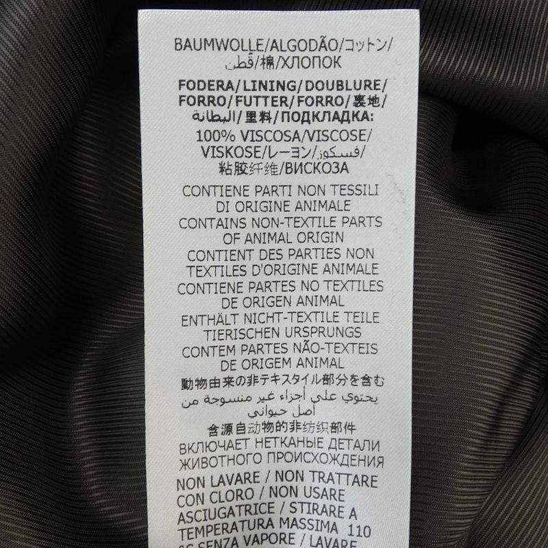 Gucci Zafwp Coat Gray 44
