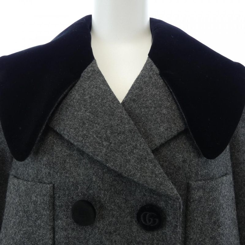 Gucci Zafwp Coat Gray 44