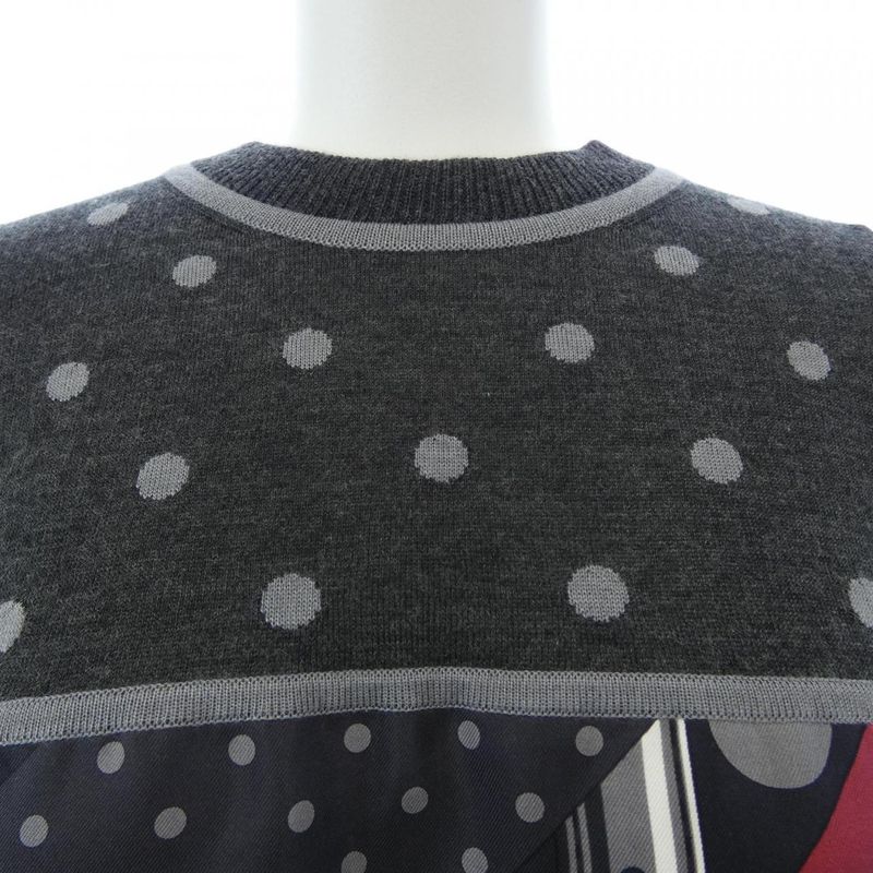 Hermes Clil Clac a Pois Twill Lane Dress