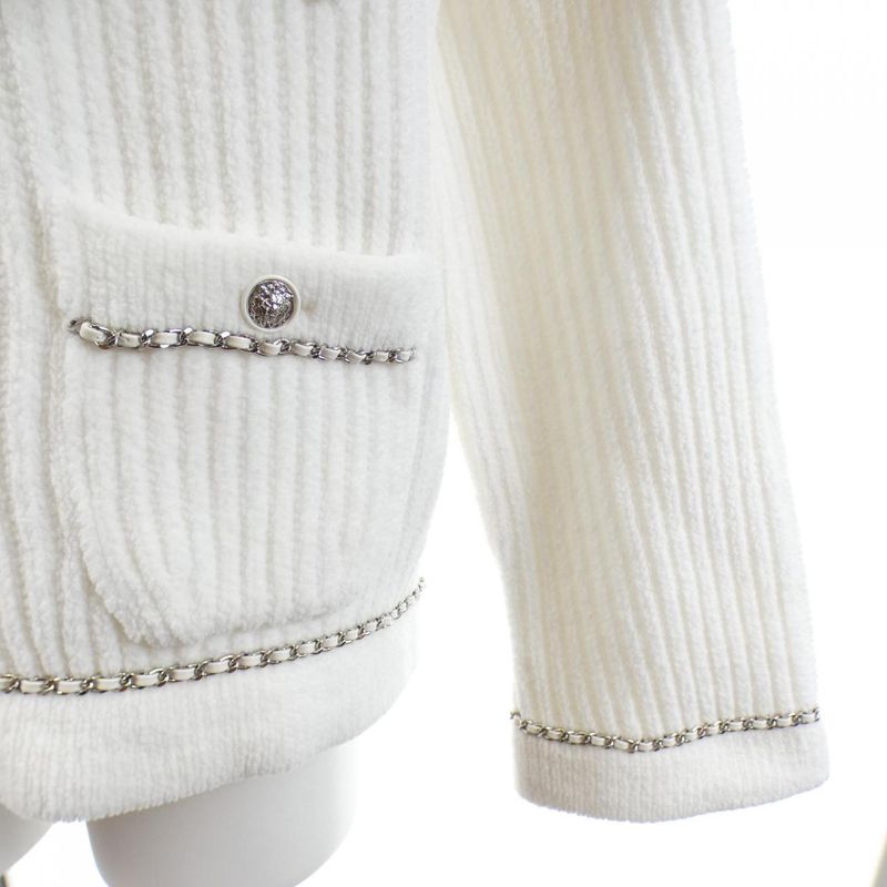Chanel Collarless Jacket 36