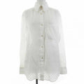 Louis Vuitton Monogram Filk Pe Shirt White Translucency