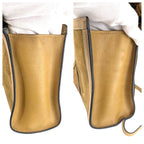 Gucci Vintage Sherry Shoulder Bag Brown Camel