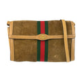Gucci Vintage Sherry Shoulder Bag Brown Camel