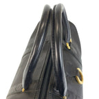 Dior Vintage Trotter Black Boston Bag
