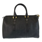 Dior Vintage Trotter Black Boston Bag