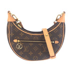 Louis Vuitton Monogram Loop Brown Shoulder Bag 2-Way