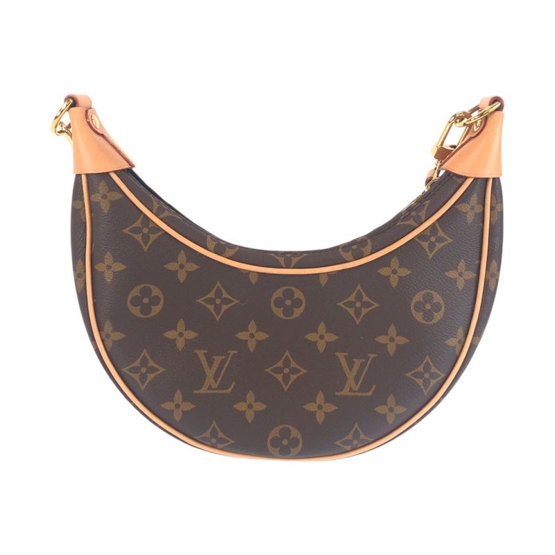 Louis Vuitton Monogram Loop Brown Shoulder Bag 2-Way