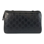 Guccissima Black Silver Leather Wallet