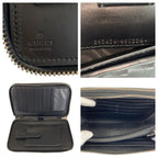 Guccissima Black Silver Leather Wallet