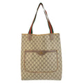 Gucci Vintage Sherry Leather Canvas