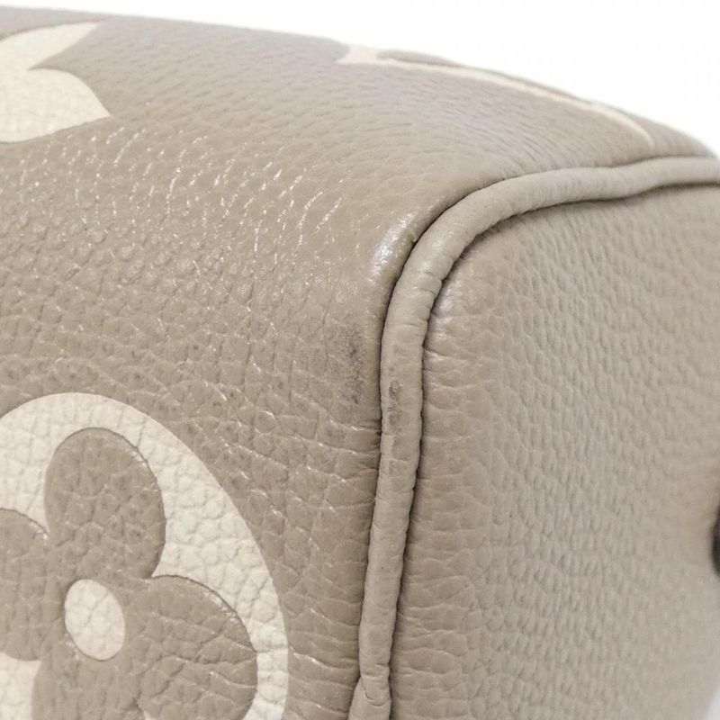 Louis Vuitton Bicolor Monogram Empreinte Nano Speedy Boston Bag