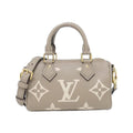 Louis Vuitton Bicolor Monogram Empreinte Nano Speedy Boston Bag