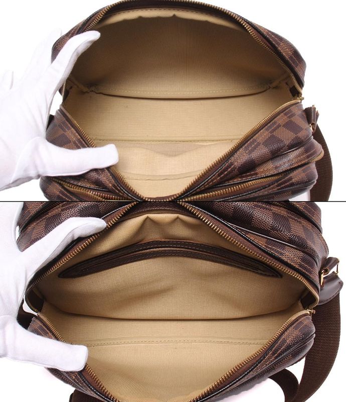 Louis Vuitton Shoulder Bag Crossbody Reporter PM Damier Brown