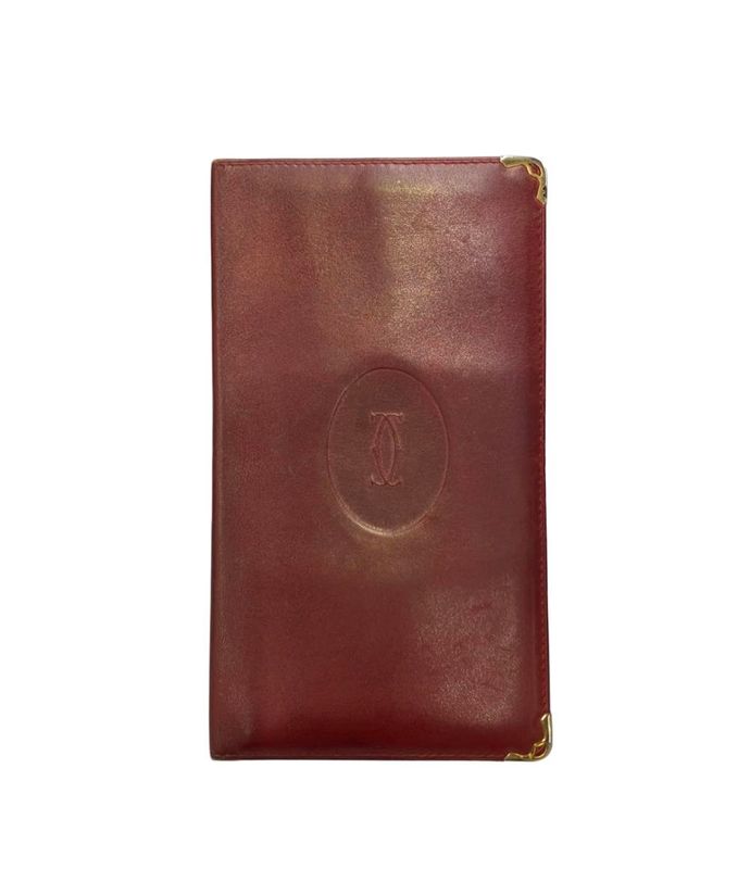 Cartier Wallet Long Bill Holder Must de Cartier Bordeaux