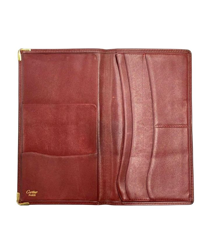 Cartier Wallet Long Bill Holder Must de Cartier Bordeaux