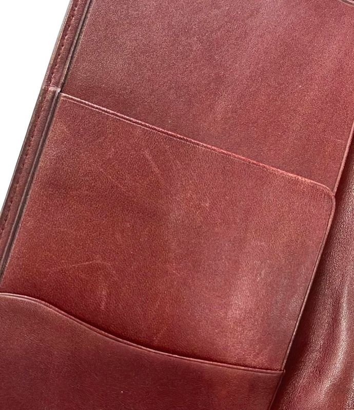 Cartier Wallet Long Bill Holder Must de Cartier Bordeaux