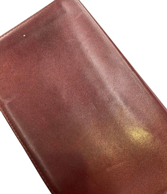 Cartier Wallet Long Bill Holder Must de Cartier Bordeaux