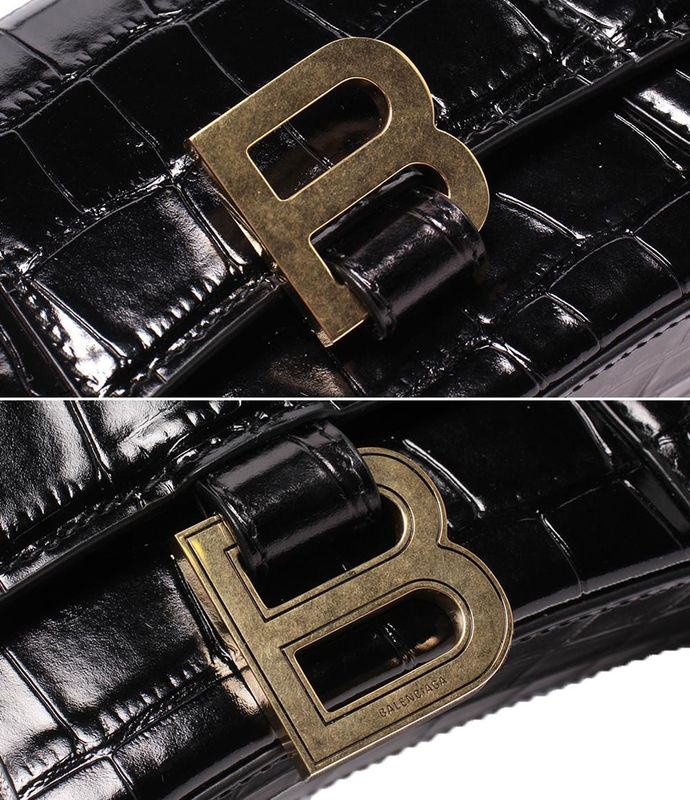 Balenciaga 2-Way Shoulder Bag Crossbody Hourglass XS