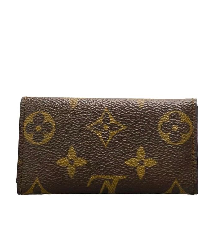Louis Vuitton 4 Key Case Multicles 4 Monogram Key Holder Brown