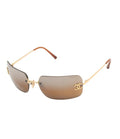 Chanel Sunglasses Eyewear Gold